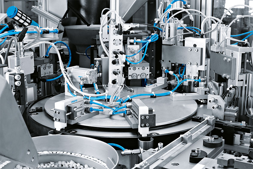 Instalación de equipos y sistemas completos de sistemas oleo-hidráulicos y neumáticos